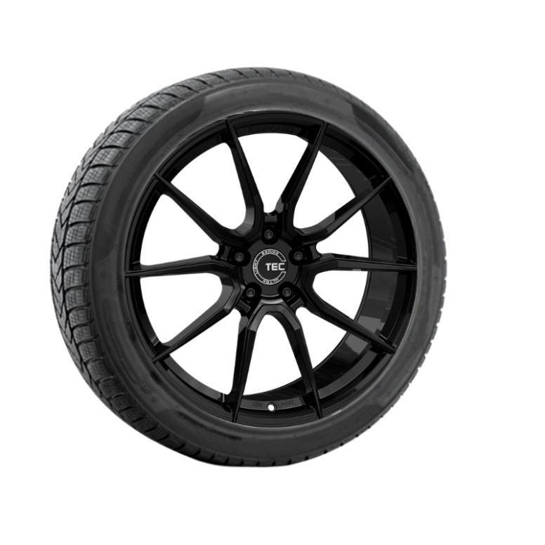 Juego completo de ruedas de invierno de 21'' con homologación TÜV para Tesla Model Y : llantas P70 con neumáticos