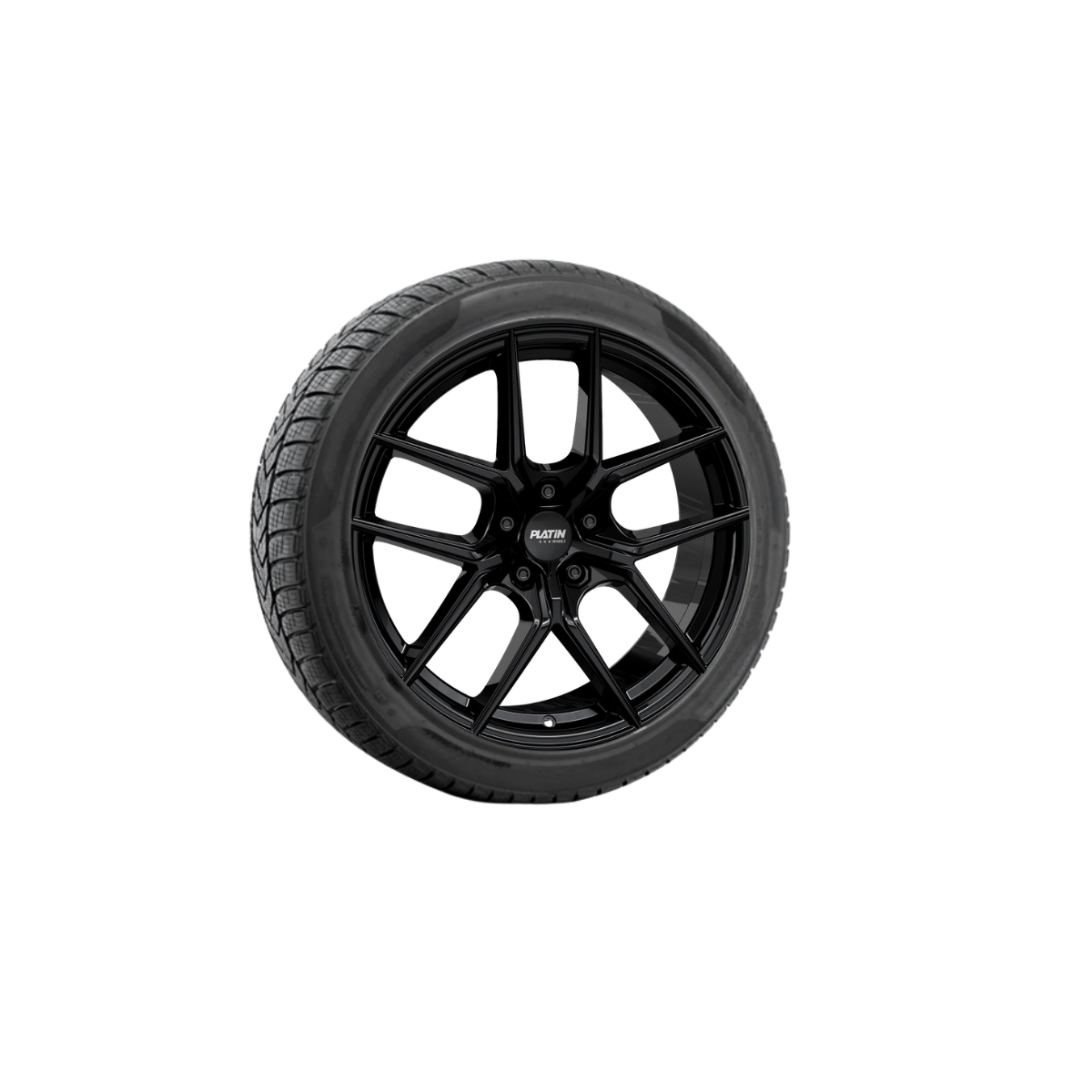 Complete winter wheels for Tesla Model 3  - 19" P122 rims with tires (Set of 4)