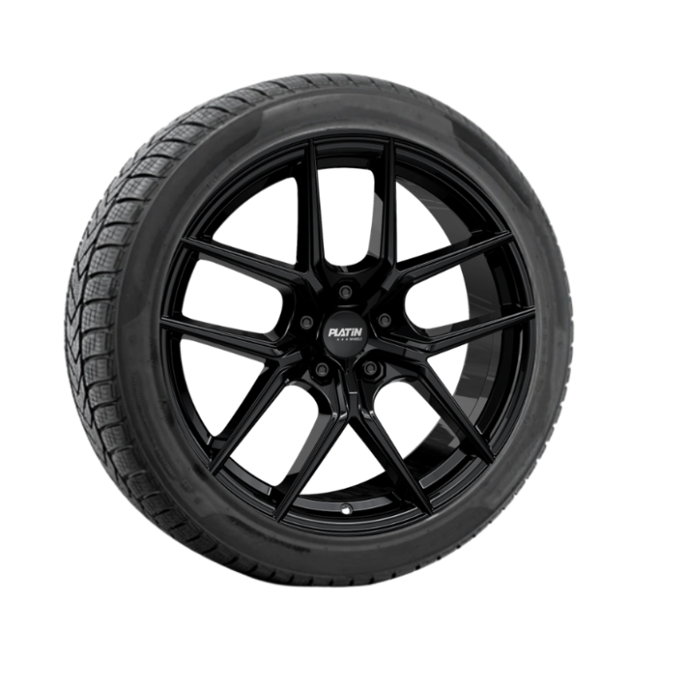 Complete winter wheels for Tesla Model 3  - 19" P122 rims with tires (Set of 4)