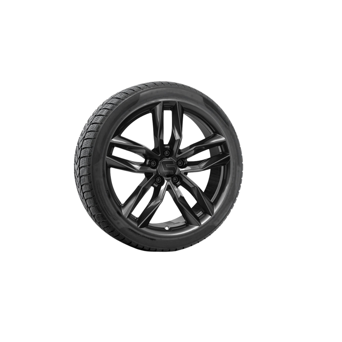 Complete winter wheels for Tesla Model 3 - 20" Arachnid W40 alloy wheels with tyres (Set of 4)