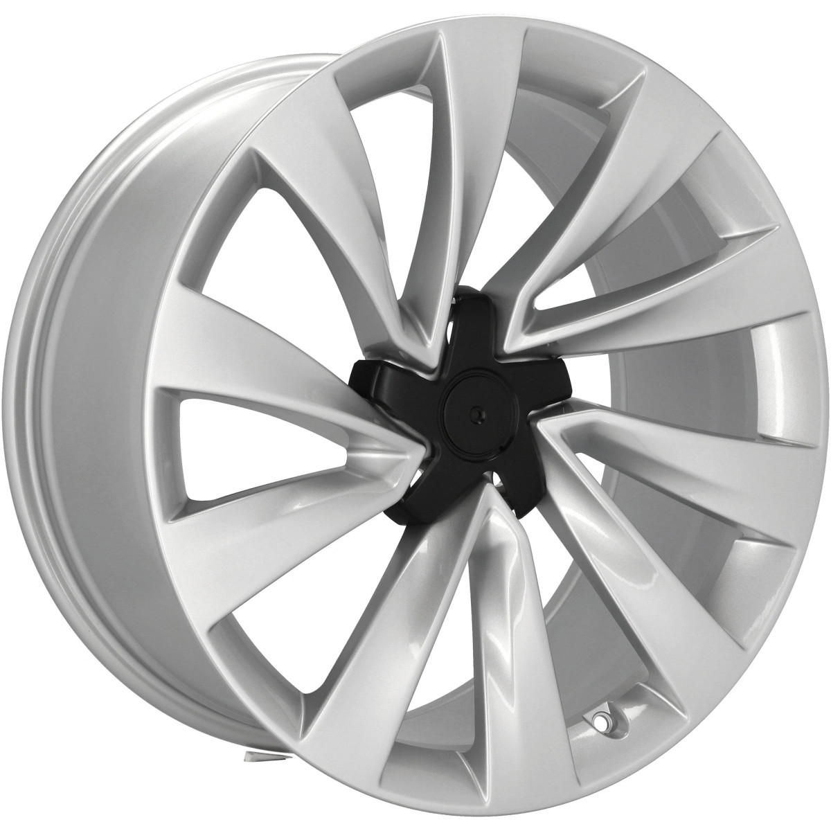Set of 4 20-inch Helix 2.0 replica wheels for the Tesla Model Y