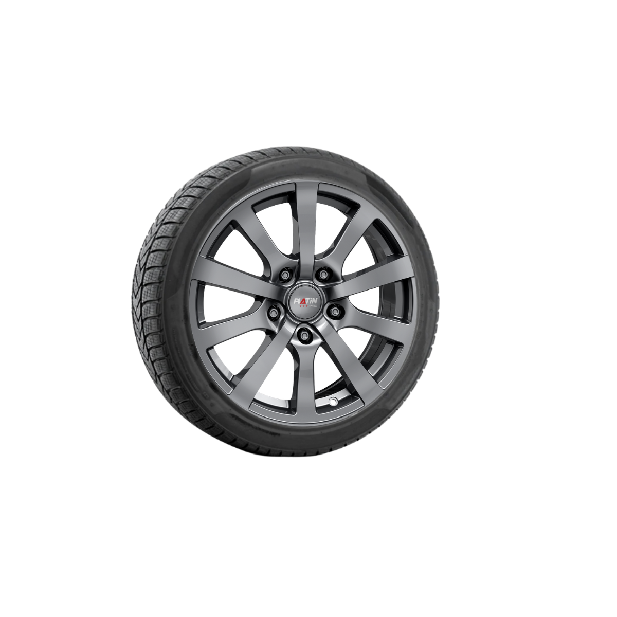 Komplette vinterhjul til Volkswagen ID.3 - P58 18" felger med dekk (sett med 4)