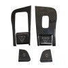 Pomos de puerta interiores de carbono para Tesla Model Y Juniper 2025+
