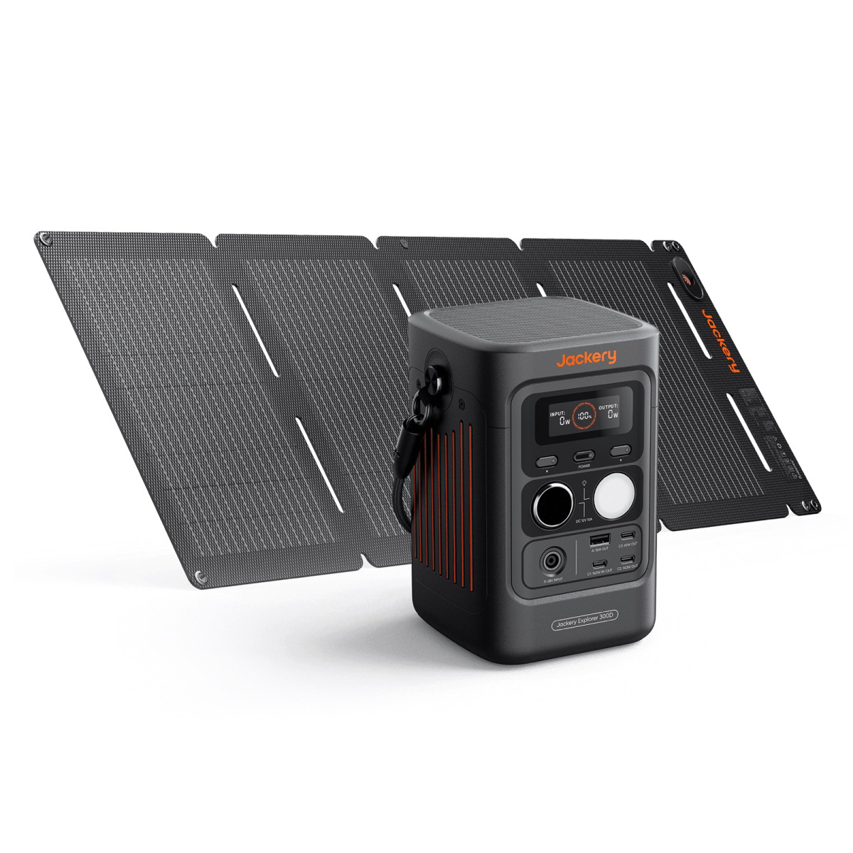 Kit Jackery Explorer 300D + SolarSaga 40W Air | Generator solar