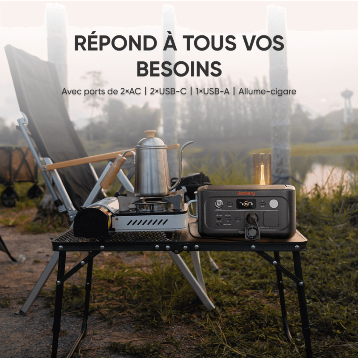 Jackery Explorer 500 v2 : station électrique 512 Wh