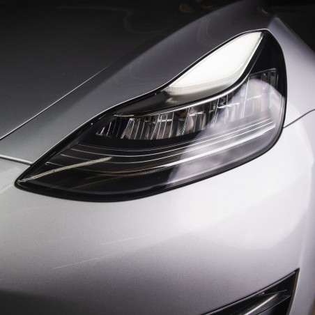 Headlight and fog lamp protection and PPF tint - Tesla Model 3 and Y