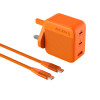 Caricatore Jackery GaN 102 W: 2 USB-C + 1 USB-A