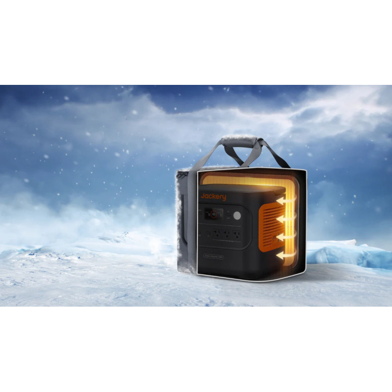 Sac Jackery Extreme Guard L : protection et module chauffant