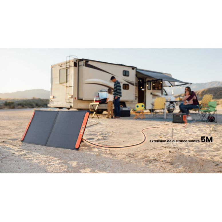 Rallonge Jackery 5 m pour panneau solaire SolarSaga