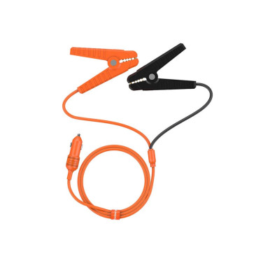 Cabo Jackery com pinças para carregar baterias de 12 V