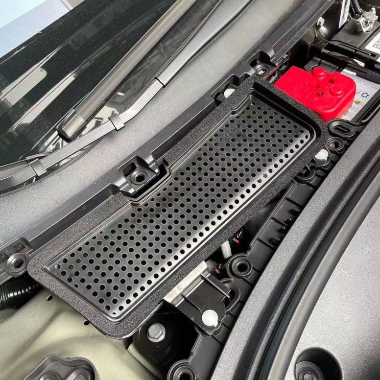 Grelha de ventilação da bagageira dianteira (frunk) para Tesla Model 3