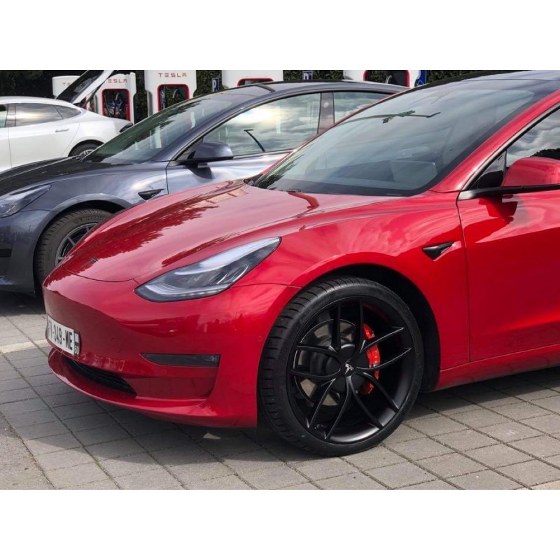 Pack Roues  Jantes Style DTM Pour Tesla Model 3 en 20 Pouces