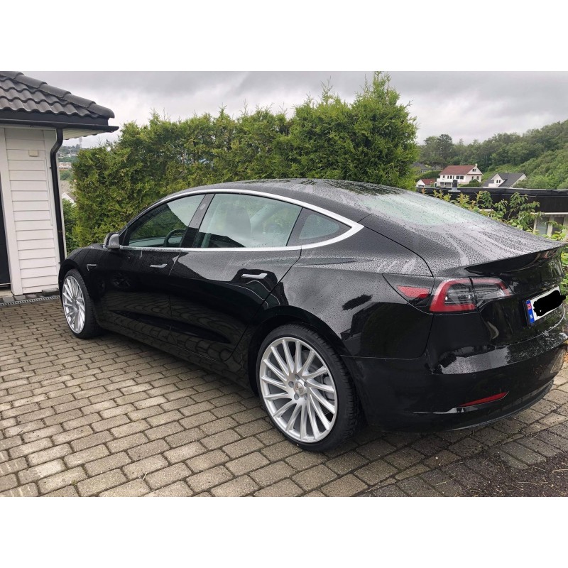 4x Passend für Tesla Model 3 Y Model X S Schwarz Rot T Symbol Auto Wheel  Rim Center Nabenkappen Abdeckungen Brand New -  Österreich