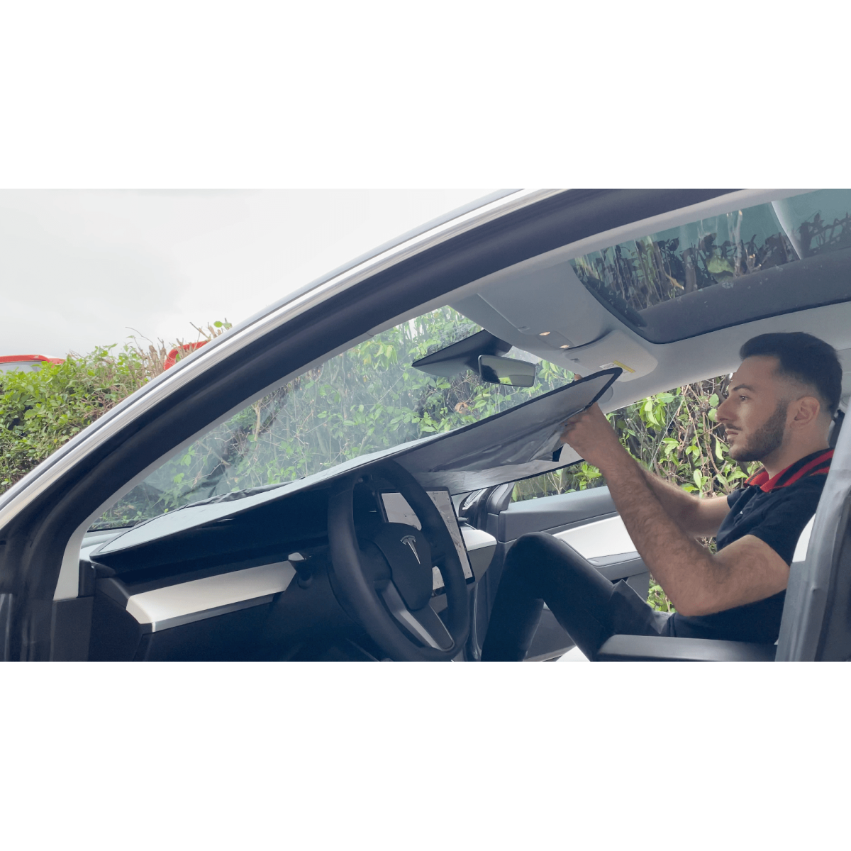 Parasolar pentru parbriz - Tesla Model 3