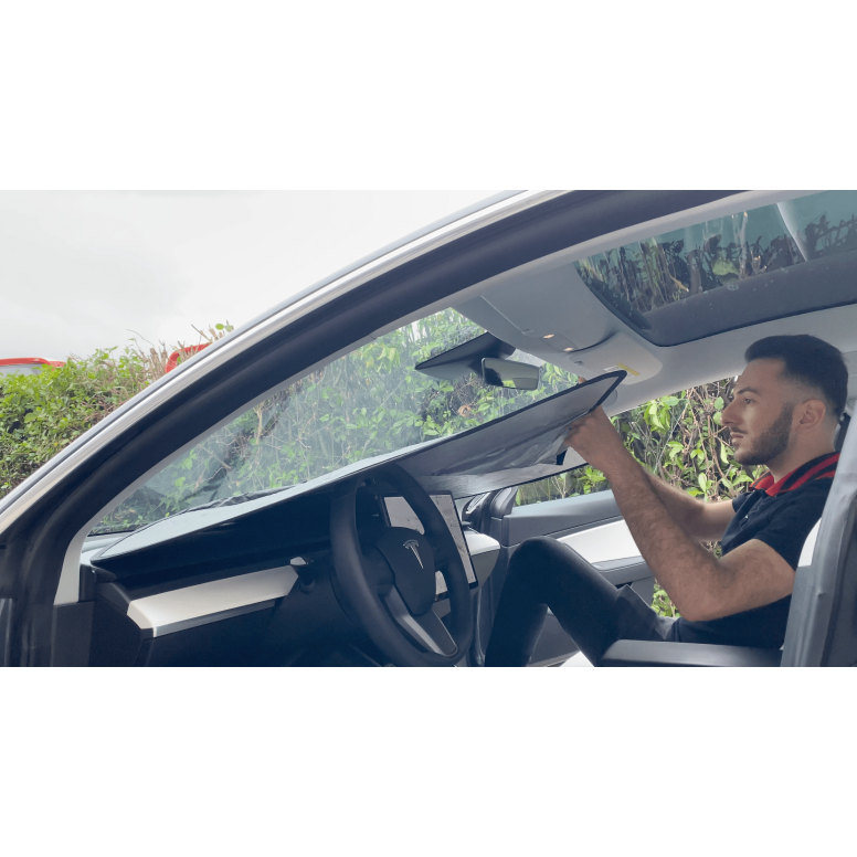 Parasolar pentru parbriz - Tesla Model 3