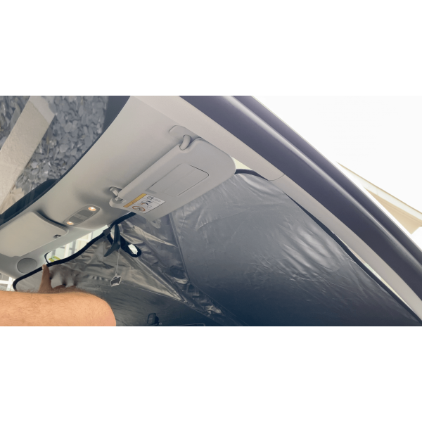 Auto Magnetische Windschutzscheibe Abdeckung für Tesla Modell 3 Auto  Sonnenblende Frontscheibe Schnee Abdeckung Fenster Protector Auto Anti-frost  Abdeckung