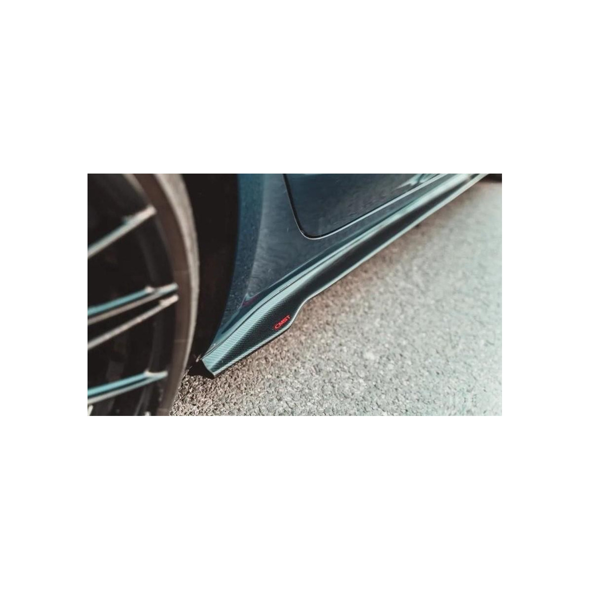 Sideskørter i kulfiber CMST® - Tesla Model 3