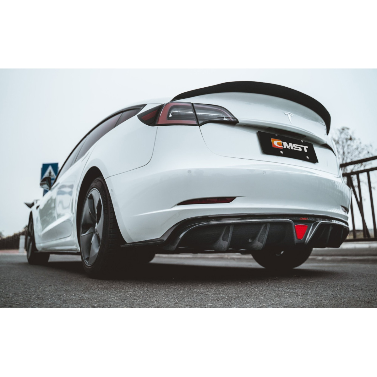 Carbon bagdiffusor CMST® - Tesla Model 3