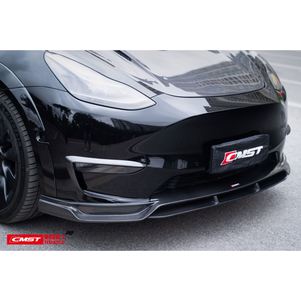 Korisarja Hiilipyöränkaaret CMST® - Tesla Model Y