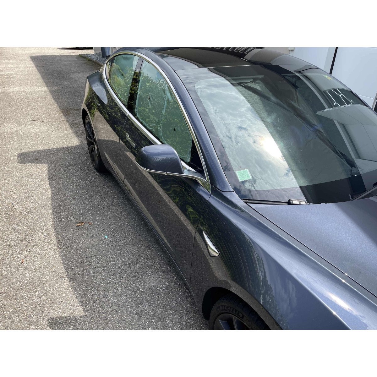 Parasol para ventanilla lateral para camping - Tesla Model 3