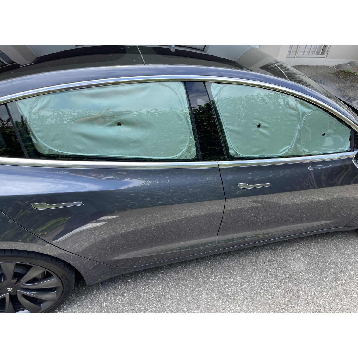 Parasol para ventanilla lateral para camping - Tesla Model 3