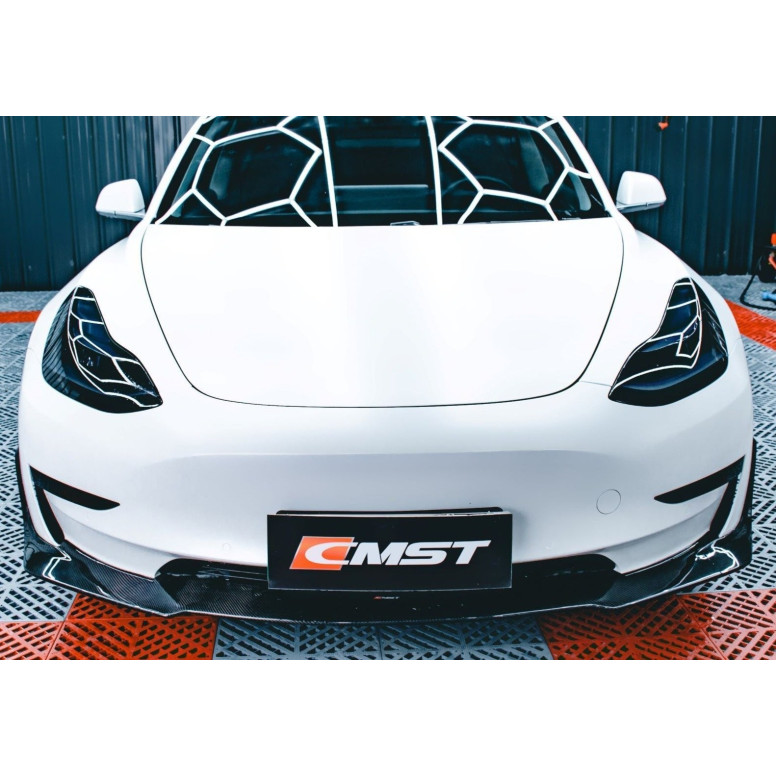 Frontlæbe til bodykit CMST V2 til Tesla Model 3