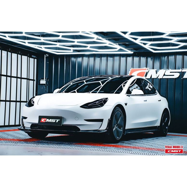 Frontlæbe til bodykit CMST V2 til Tesla Model 3