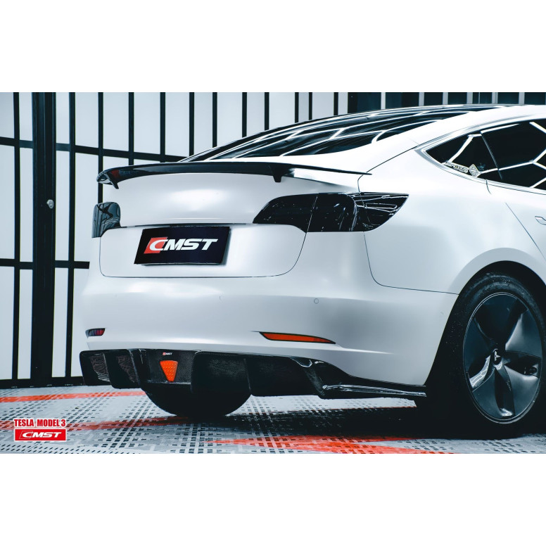 Hækspoiler til bodykit CMST V2 til Tesla Model 3