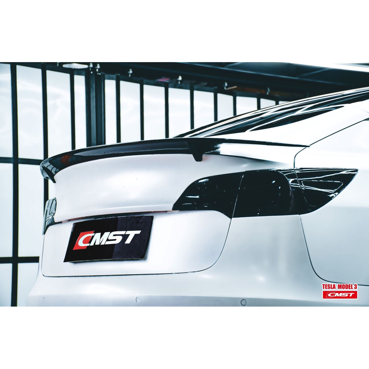 Hækspoiler til bodykit CMST V2 til Tesla Model 3