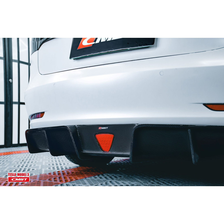 Bakre diffusor bodykit CMST V2 för Tesla Model 3
