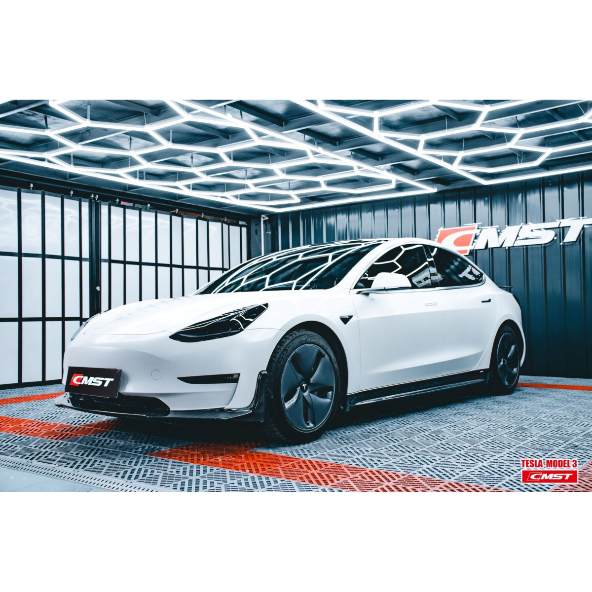 Faldones laterales del kit de carrocería CMST V2 para Tesla Model 3