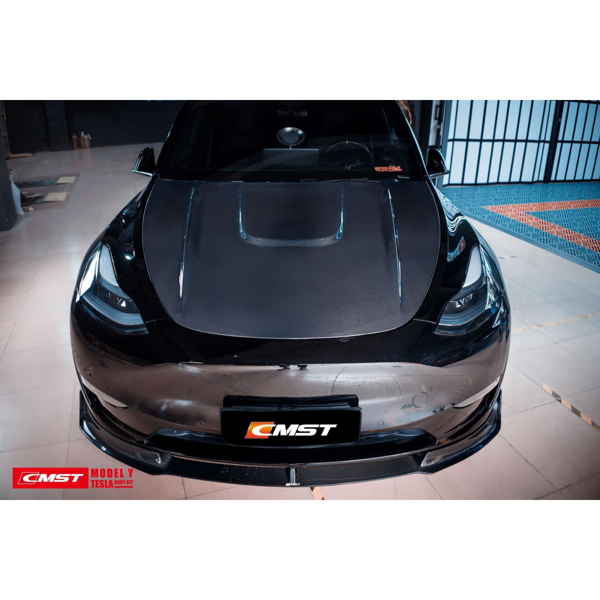 Pala delantera de carbono CMST® - Tesla Model Y