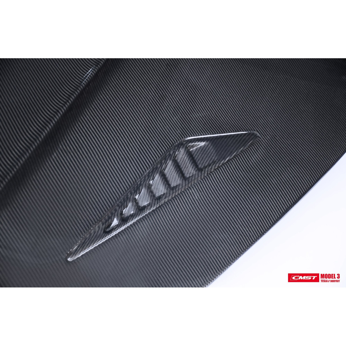 Capó de carbono versión 1 CMST® - Tesla Model 3