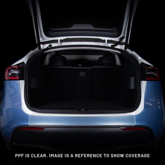 Trunk sill protection in PPF - Tesla Model Y