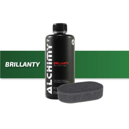 Soluție de curățare anvelope Brillanty cu tampon aplicator - Alchimy 7