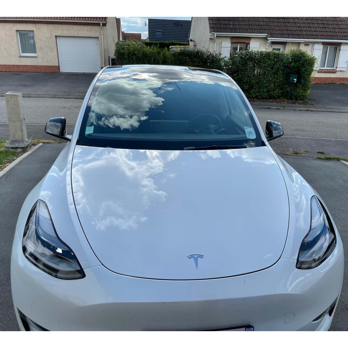 Capace de oglindă din carbon Tesla Model Y 2022-2024