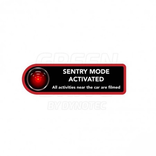 Sticker / autocollant SENTRY MODE