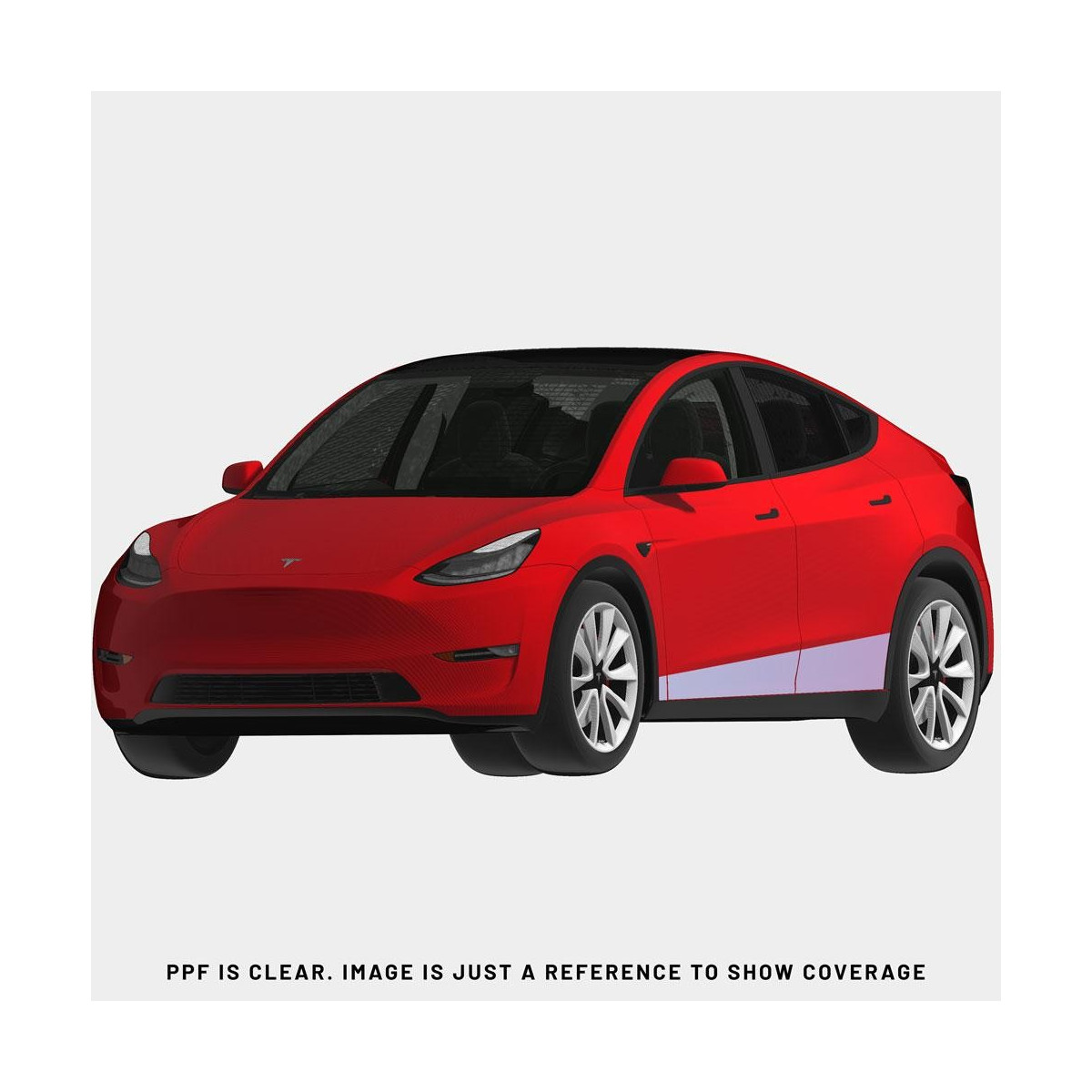 3M ScotchGard PPF-beskyttelse til bundstykker - Tesla Model Y