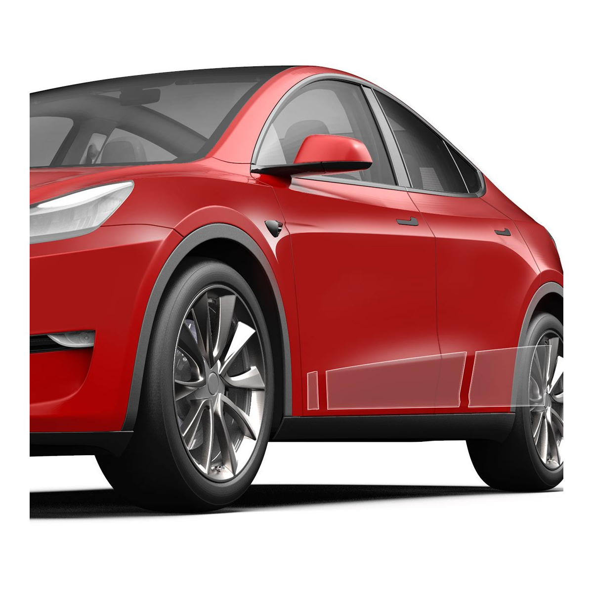 Folia ochronna PPF 3M ScotchGard na progi - Tesla Model Y