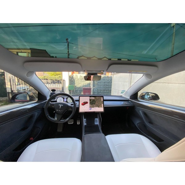 Painéis de portas de carbono (4pcs) - Tesla Model 3 e Y (2019-2020)