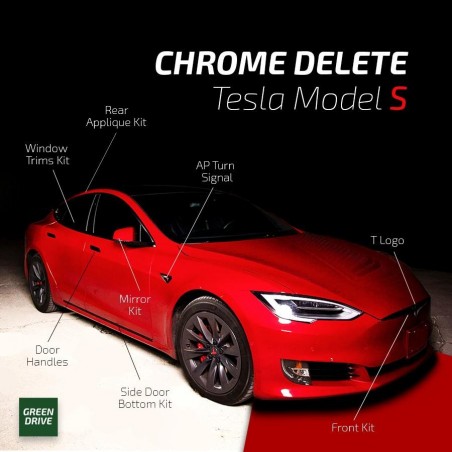 Chrom löschen - Tesla Model S