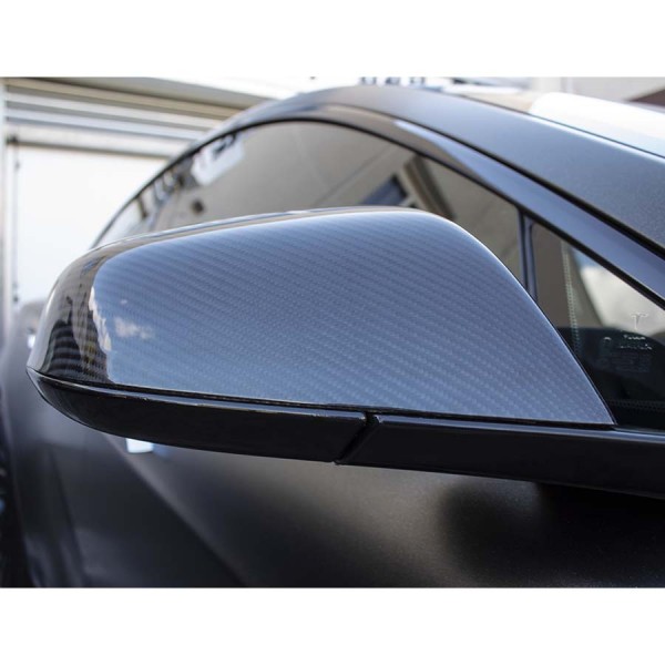 Carbon spejlkapper til Tesla Model S 2012-2021
