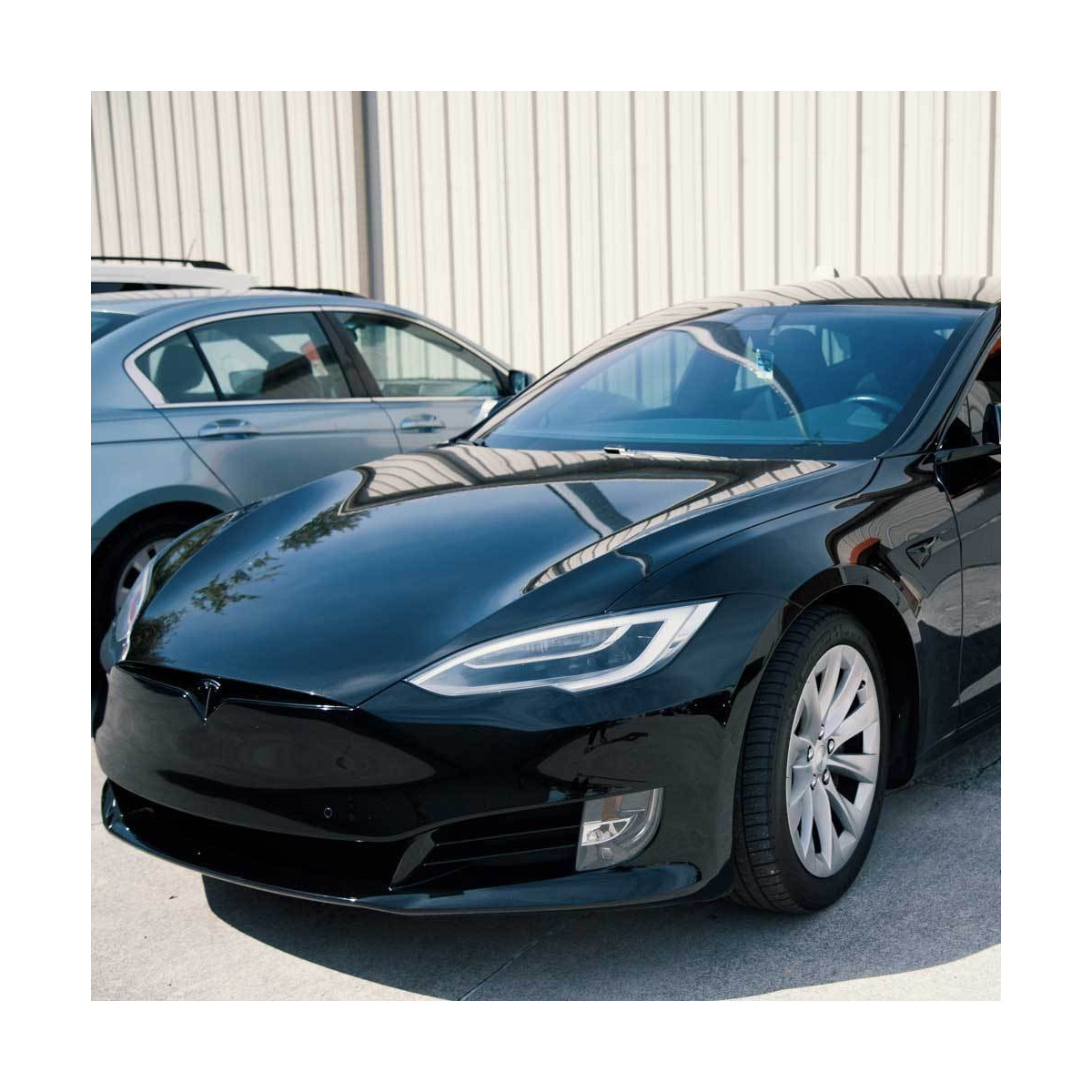Chrome delete - Tesla Model S