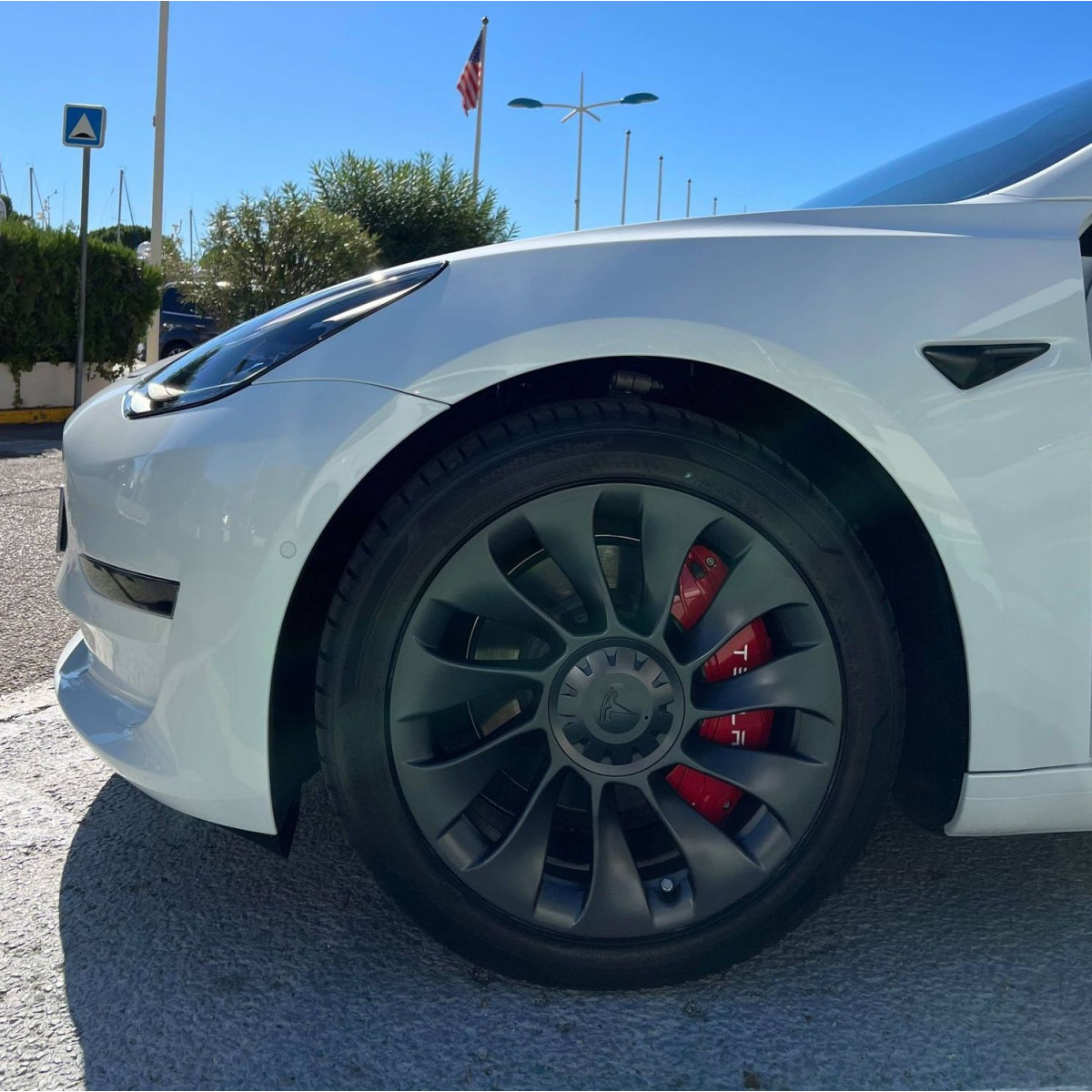 Σετ 4 σφυρήλατων ζαντών Uberturbine replica - Tesla Model S , X, 3 και Y