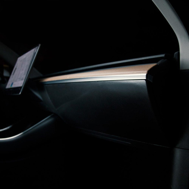 Protection PPF de boite à gants pour Tesla Model 3 et Tesla Model Y