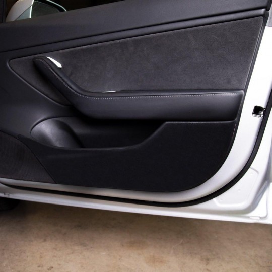 PPF protection for door interiors - Tesla Model 3