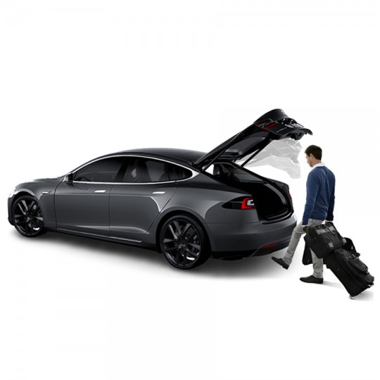 Åbning med fodsensoren - Model S og X