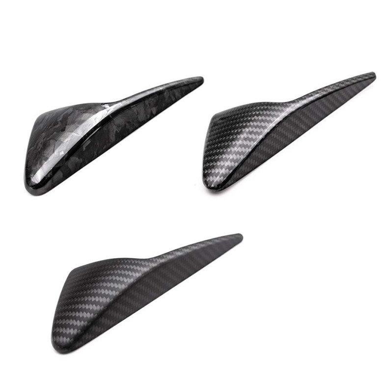Protección de cámara lateral de carbono para Tesla Model S, X, 3 hasta 2020