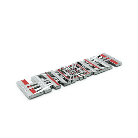Logotipo Tesla Plaid para Tesla Model S, X, 3 e Y