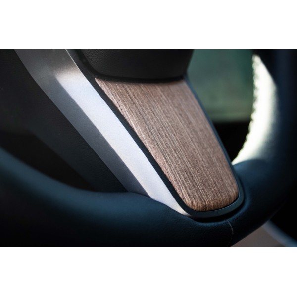 Inserto volante in legno per Tesla Model 3 e Model Y